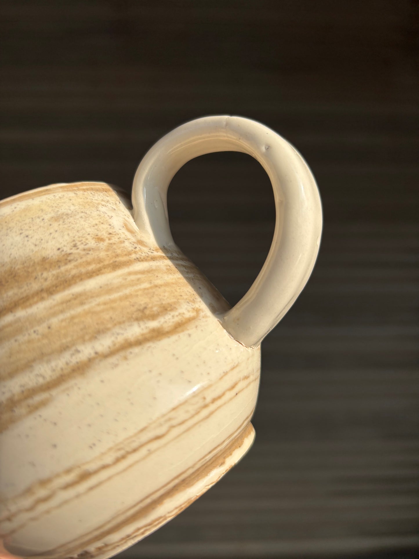 Coffee Mug - Textured Jupiter - Imperfections
