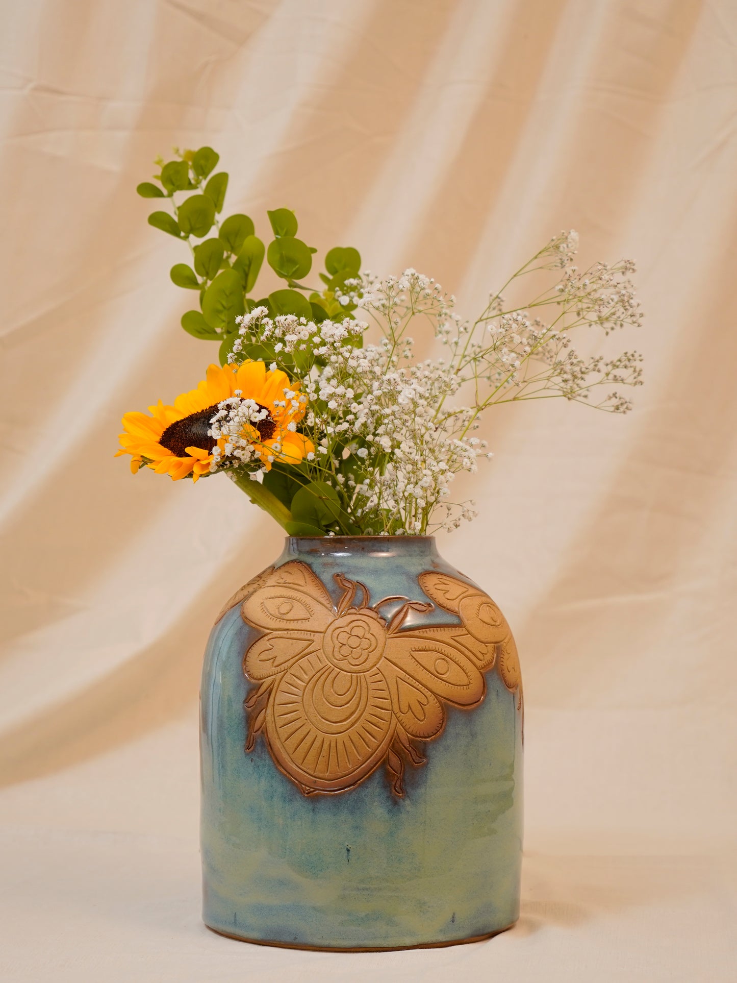 Beetle Blue - Vase
