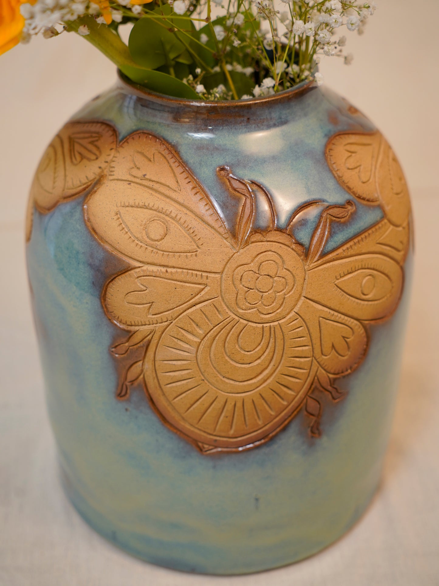 Beetle Blue - Vase