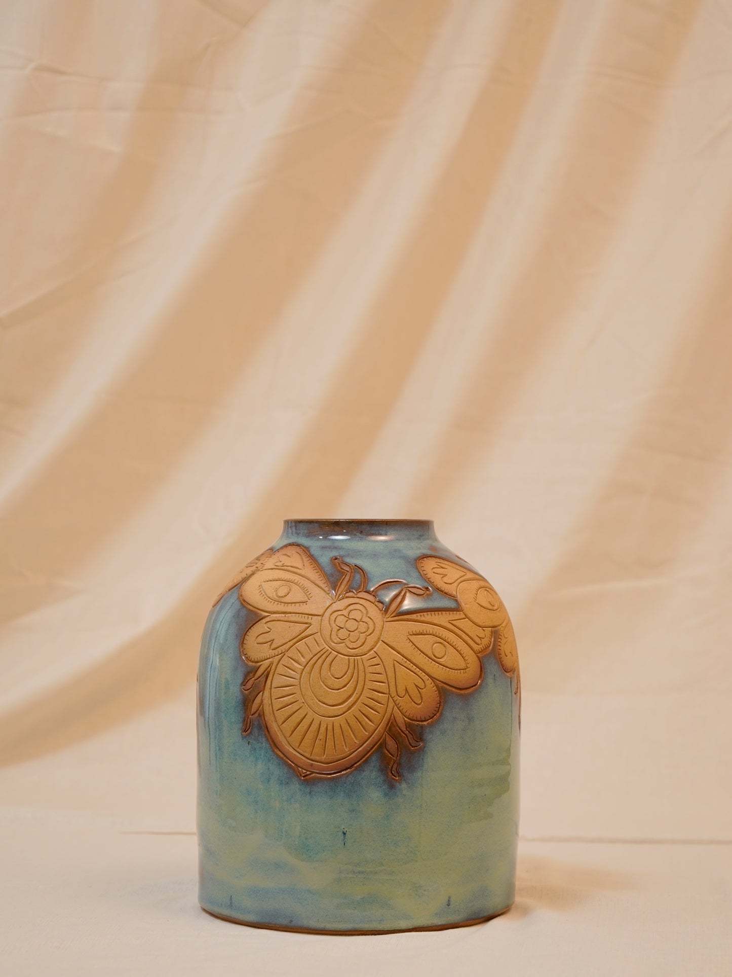 Beetle Blue - Vase