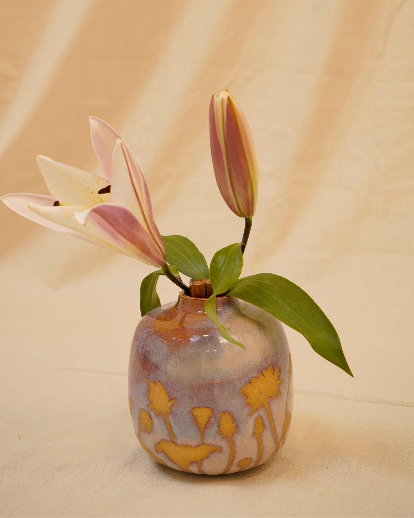 Pink Bloom - set of 2