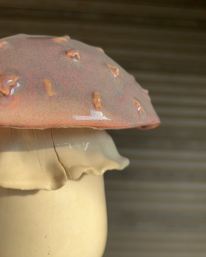 Mushroom Sculpture - Imperfections