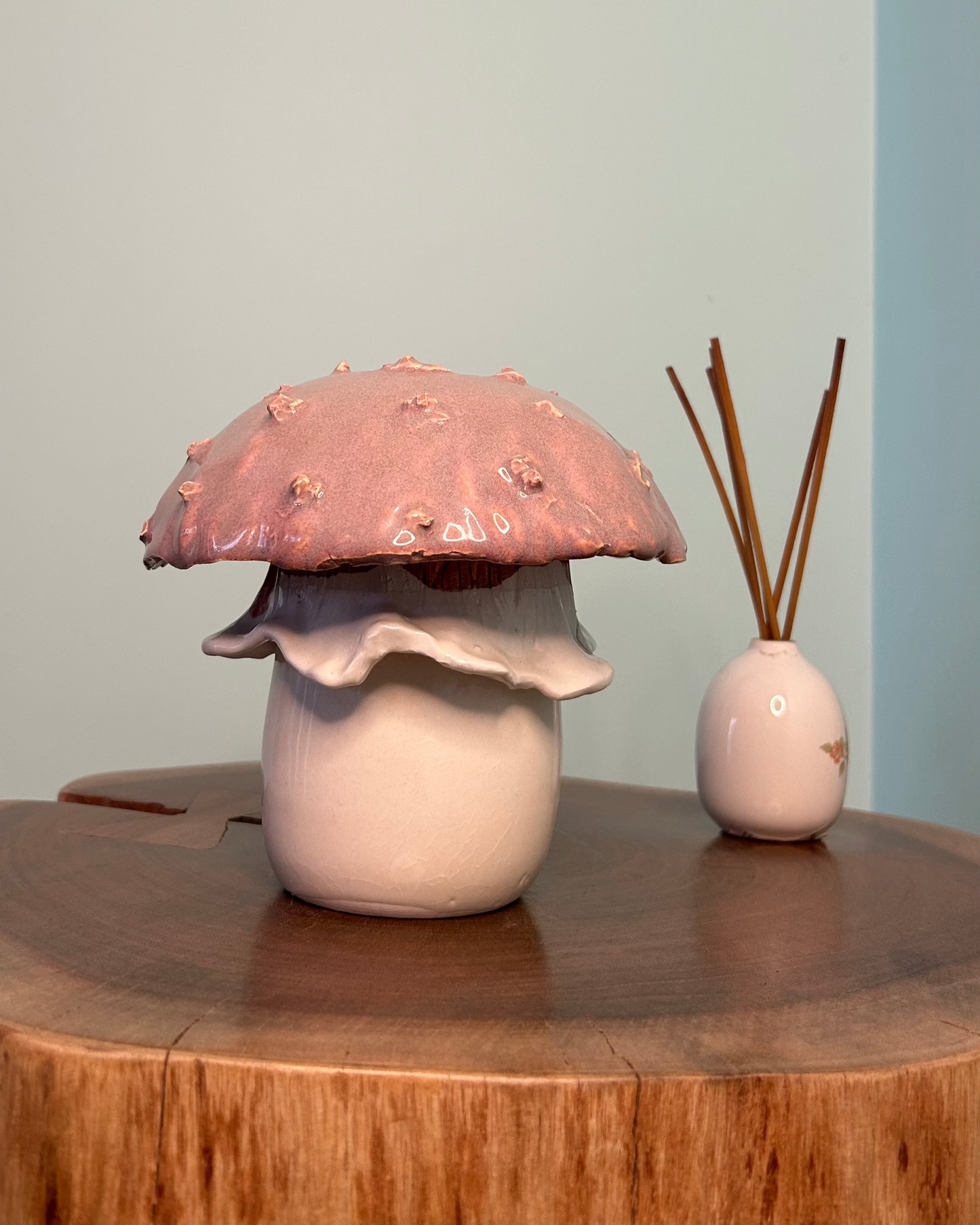 Mushroom Sculpture - Imperfections