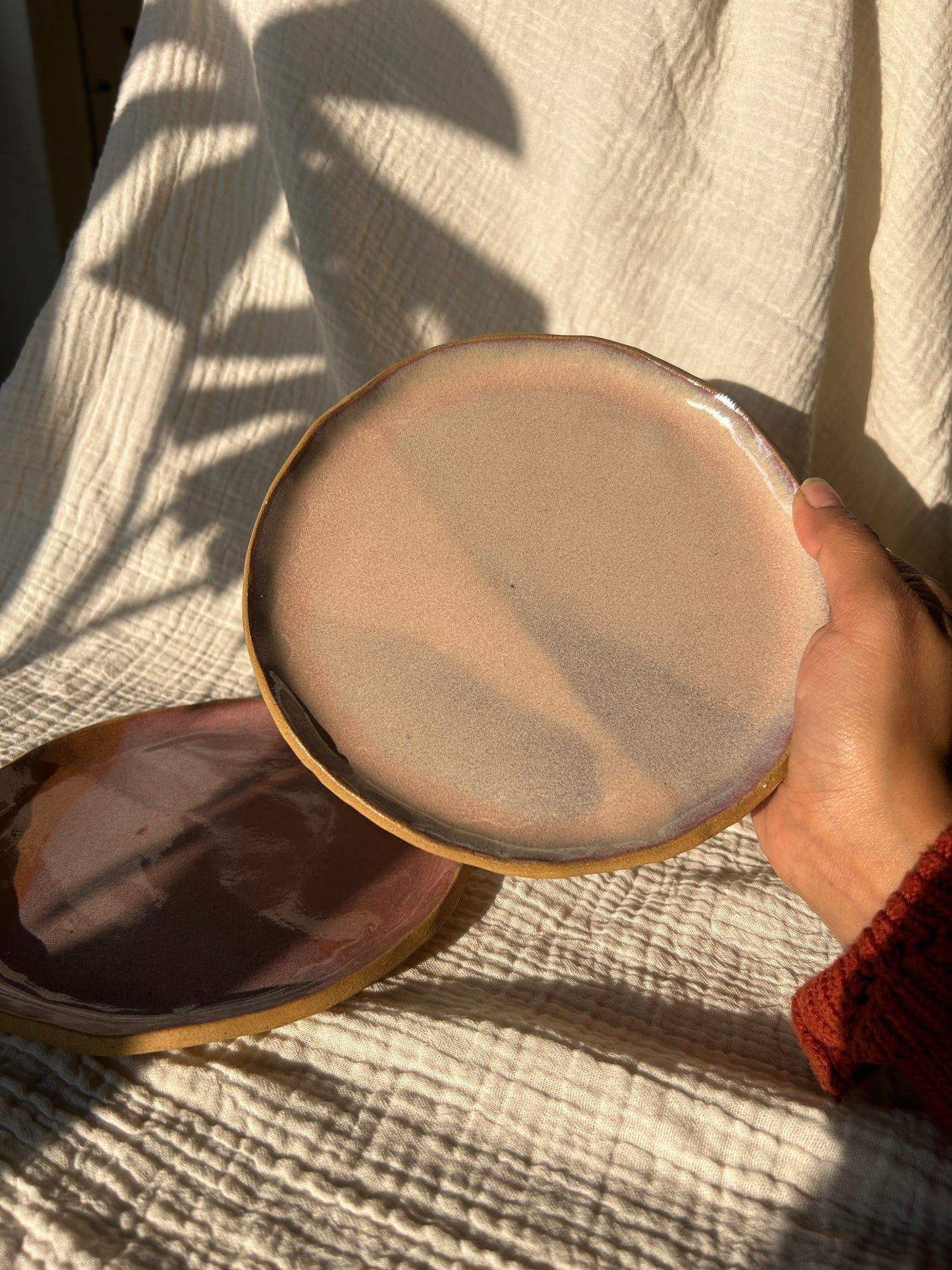 Quarter Plates - Set of 2 - Pink Berry