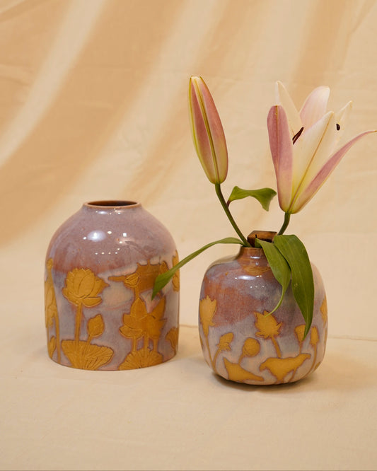 Pink Bloom - set of 2