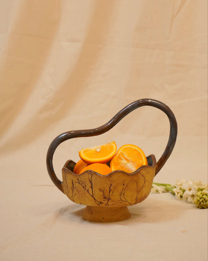 Curvy Basket - Midnight Blue- From the Woods